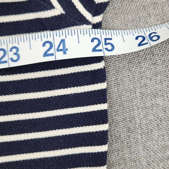 Vintage Polo Ralph Lauren Striped Polo Logo Collard Shirt 100% Cotton Shirt. XXL - Picture 6 of 6